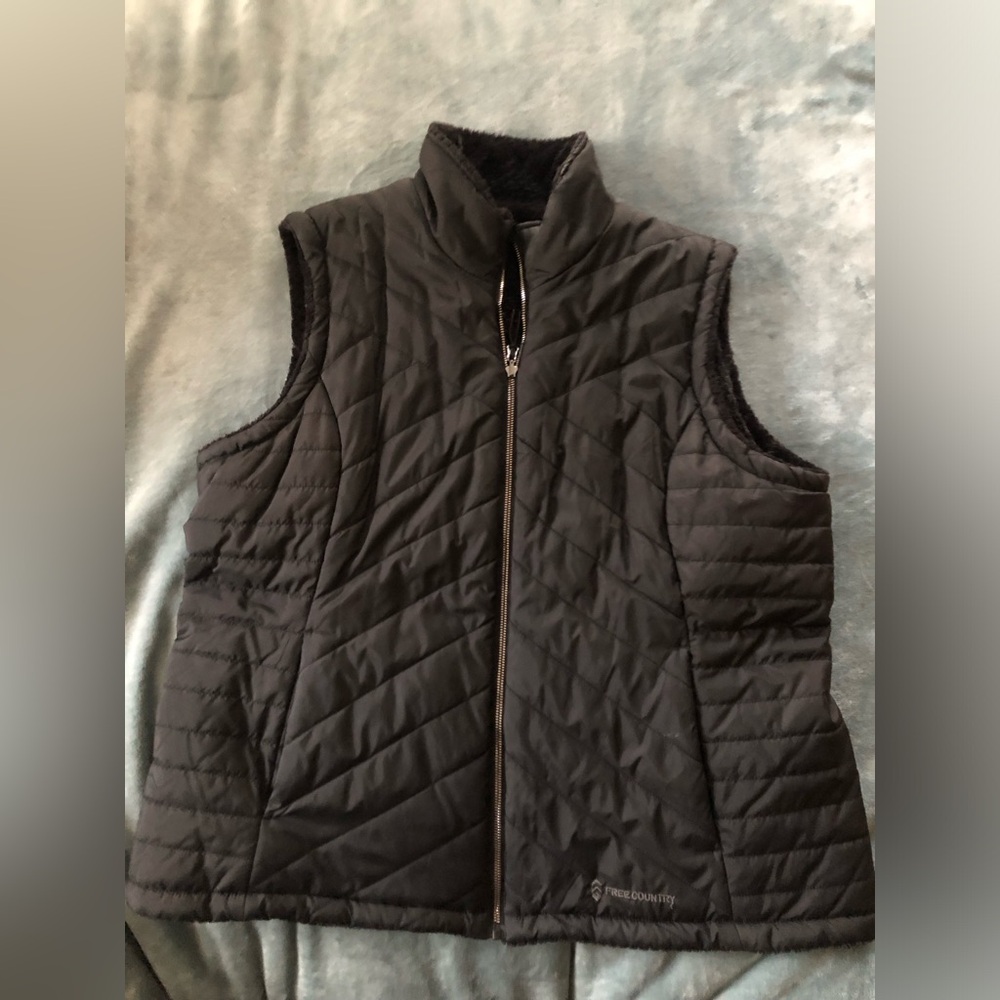 Black Puffer Vest